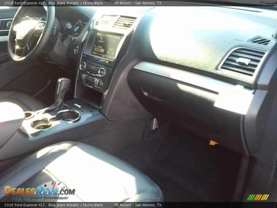 2016 Ford Explorer XLT Blue Jeans Metallic / Ebony Black Photo #23