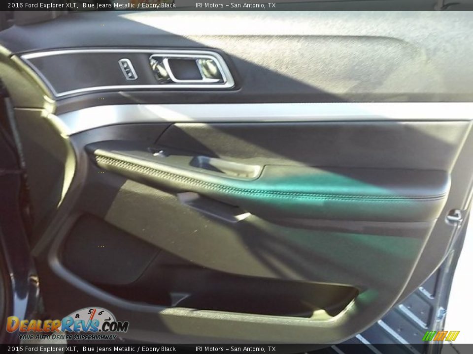 2016 Ford Explorer XLT Blue Jeans Metallic / Ebony Black Photo #24