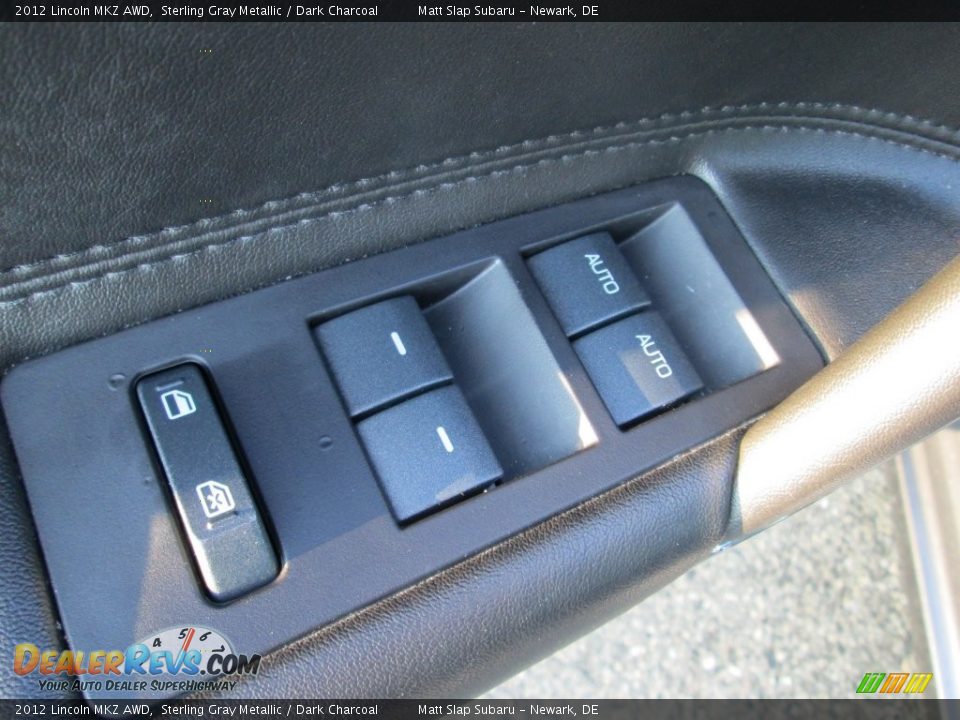 2012 Lincoln MKZ AWD Sterling Gray Metallic / Dark Charcoal Photo #14