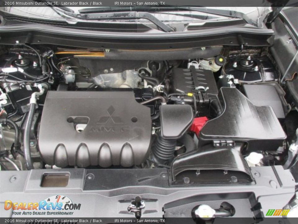 2016 Mitsubishi Outlander SE 2.4 Liter MIVEC SOHC 16-Valve 4 Cylinder Engine Photo #25