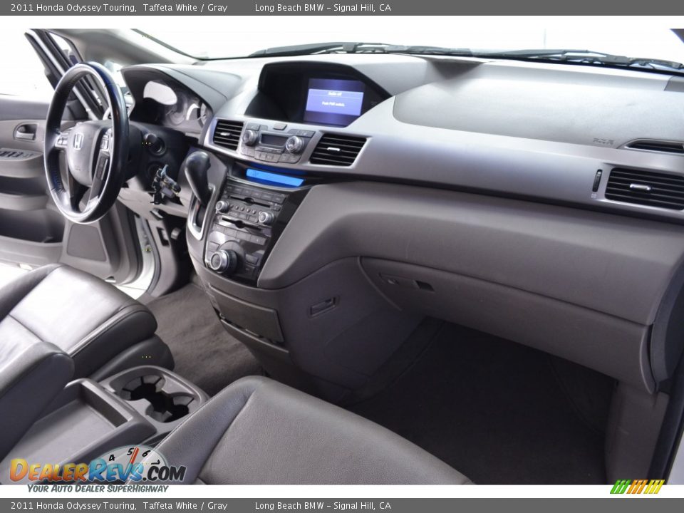 2011 Honda Odyssey Touring Taffeta White / Gray Photo #13