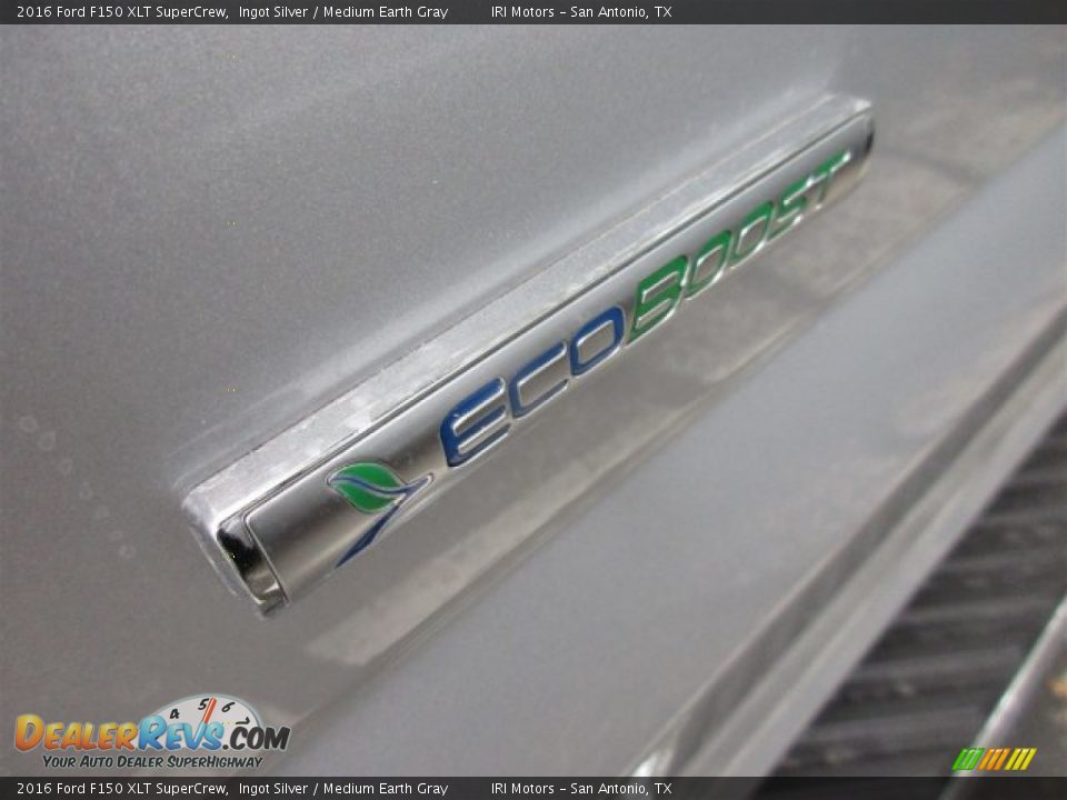 2016 Ford F150 XLT SuperCrew Ingot Silver / Medium Earth Gray Photo #4