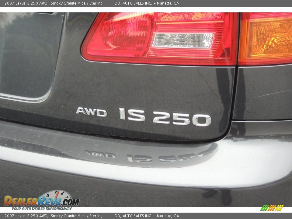 2007 Lexus IS 250 AWD Smoky Granite Mica / Sterling Photo #30