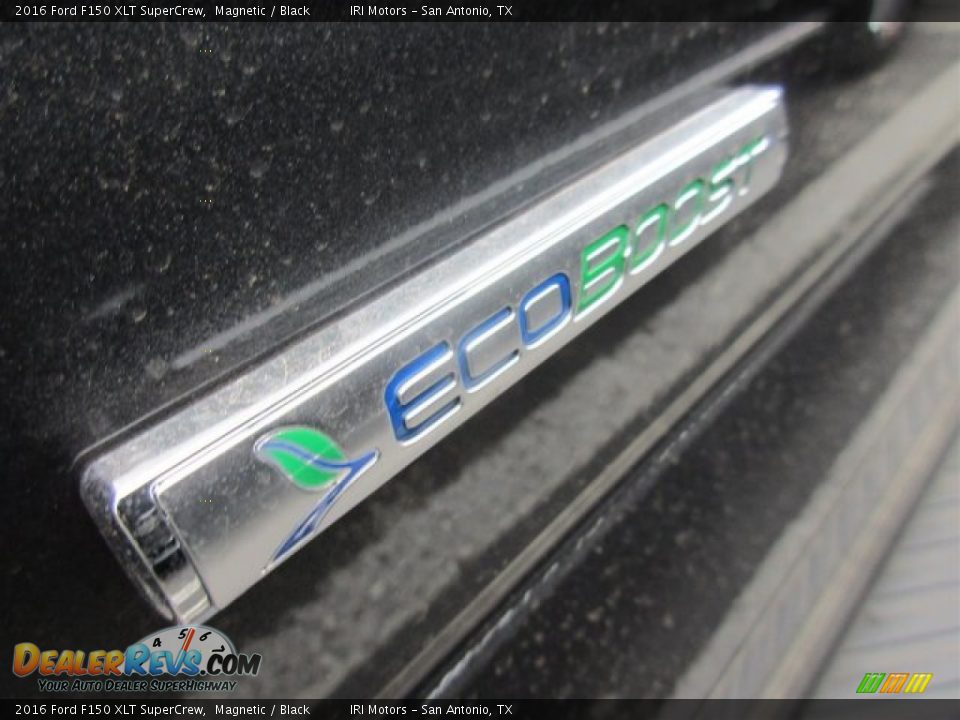 2016 Ford F150 XLT SuperCrew Magnetic / Black Photo #4