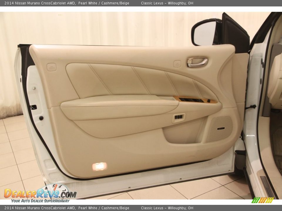 Door Panel of 2014 Nissan Murano CrossCabriolet AWD Photo #5