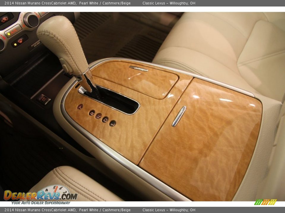 2014 Nissan Murano CrossCabriolet AWD Pearl White / Cashmere/Beige Photo #18
