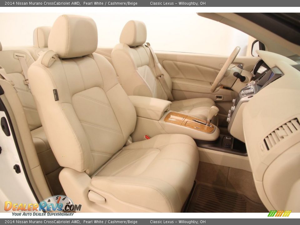 Front Seat of 2014 Nissan Murano CrossCabriolet AWD Photo #22