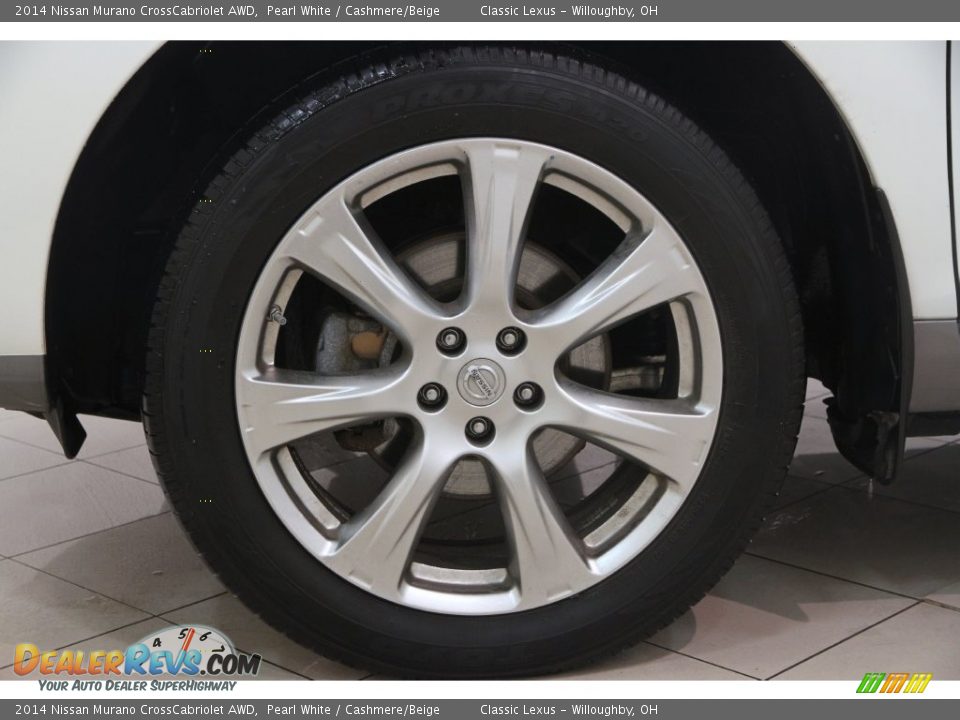 2014 Nissan Murano CrossCabriolet AWD Wheel Photo #27