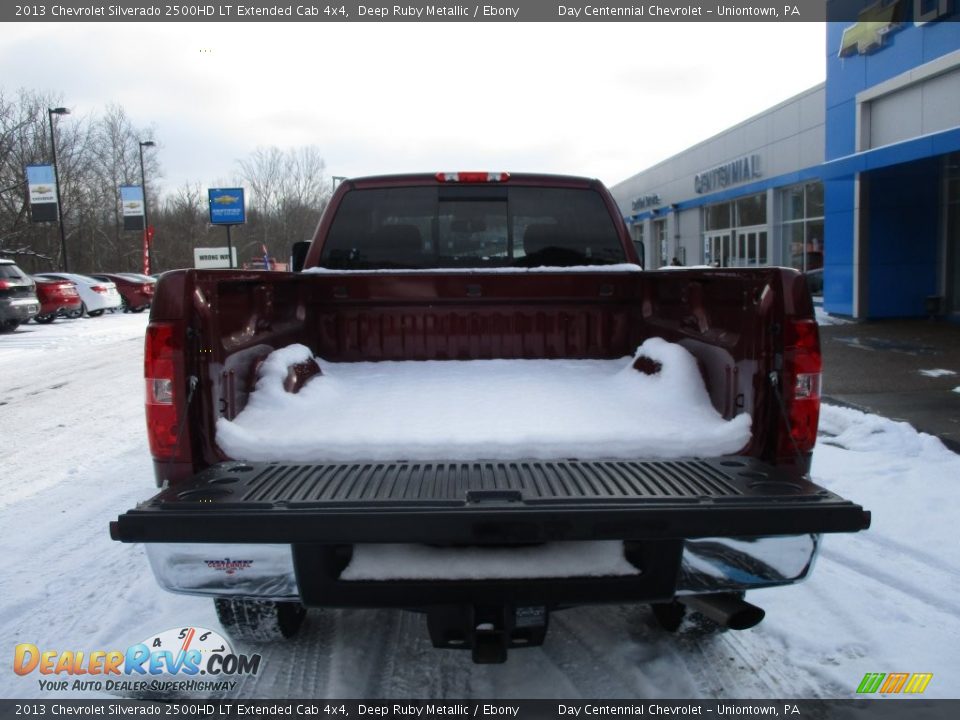 2013 Chevrolet Silverado 2500HD LT Extended Cab 4x4 Deep Ruby Metallic / Ebony Photo #8