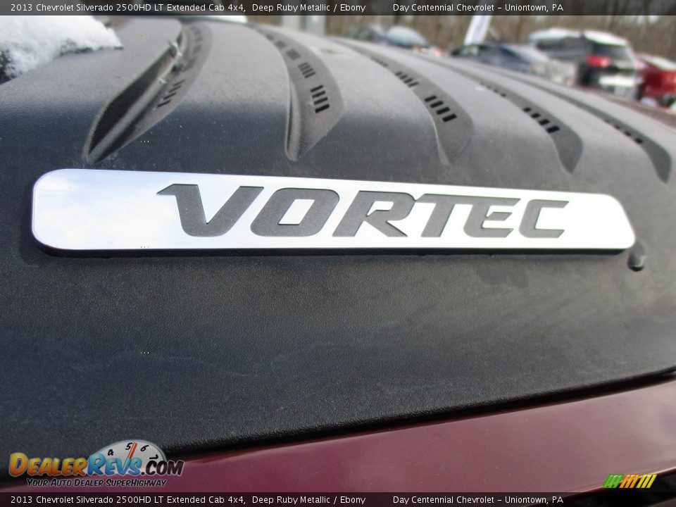 2013 Chevrolet Silverado 2500HD LT Extended Cab 4x4 Deep Ruby Metallic / Ebony Photo #14