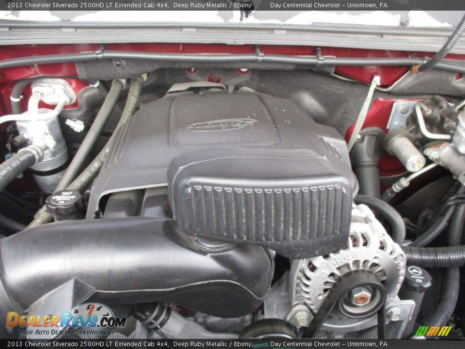 2013 Chevrolet Silverado 2500HD LT Extended Cab 4x4 Deep Ruby Metallic / Ebony Photo #20