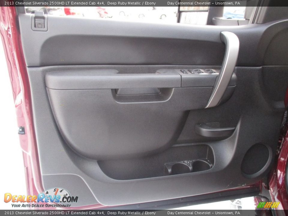 2013 Chevrolet Silverado 2500HD LT Extended Cab 4x4 Deep Ruby Metallic / Ebony Photo #21