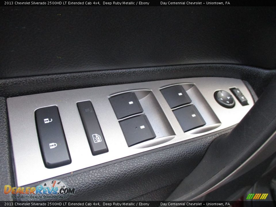 2013 Chevrolet Silverado 2500HD LT Extended Cab 4x4 Deep Ruby Metallic / Ebony Photo #22