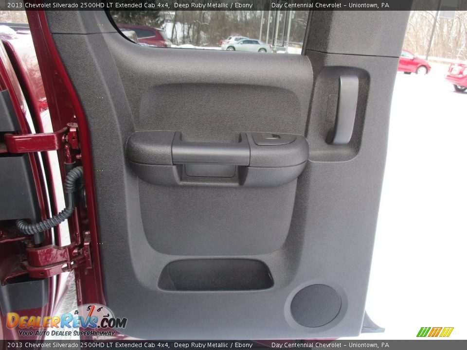 2013 Chevrolet Silverado 2500HD LT Extended Cab 4x4 Deep Ruby Metallic / Ebony Photo #25