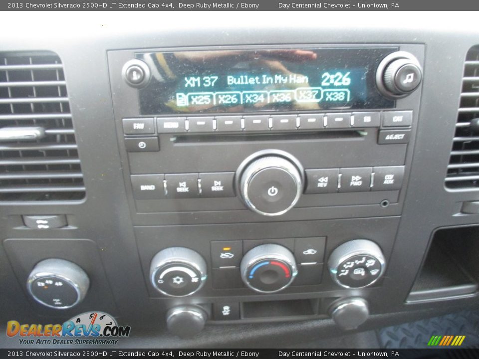 2013 Chevrolet Silverado 2500HD LT Extended Cab 4x4 Deep Ruby Metallic / Ebony Photo #31
