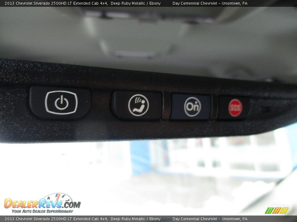 2013 Chevrolet Silverado 2500HD LT Extended Cab 4x4 Deep Ruby Metallic / Ebony Photo #34
