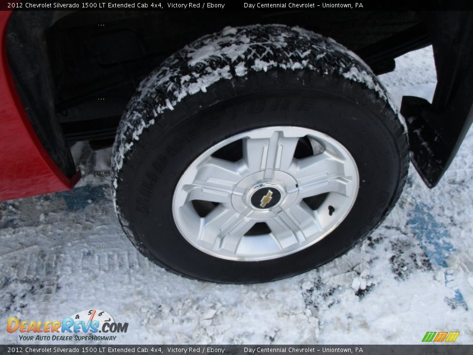 2012 Chevrolet Silverado 1500 LT Extended Cab 4x4 Victory Red / Ebony Photo #3