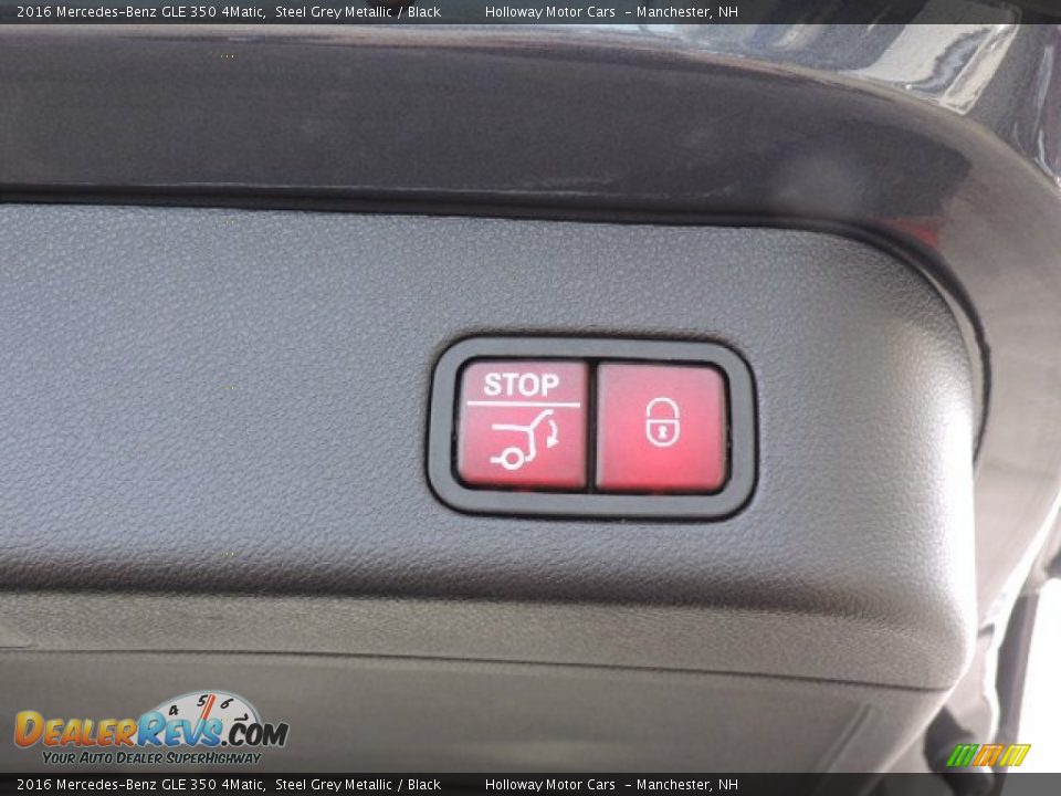 2016 Mercedes-Benz GLE 350 4Matic Steel Grey Metallic / Black Photo #6