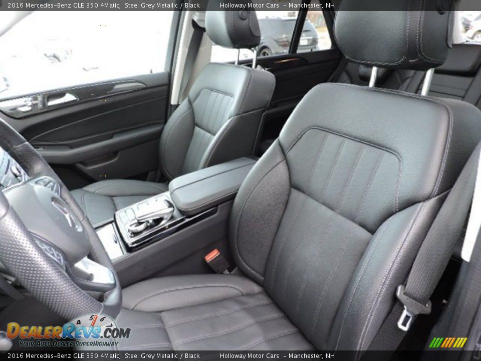 2016 Mercedes-Benz GLE 350 4Matic Steel Grey Metallic / Black Photo #9