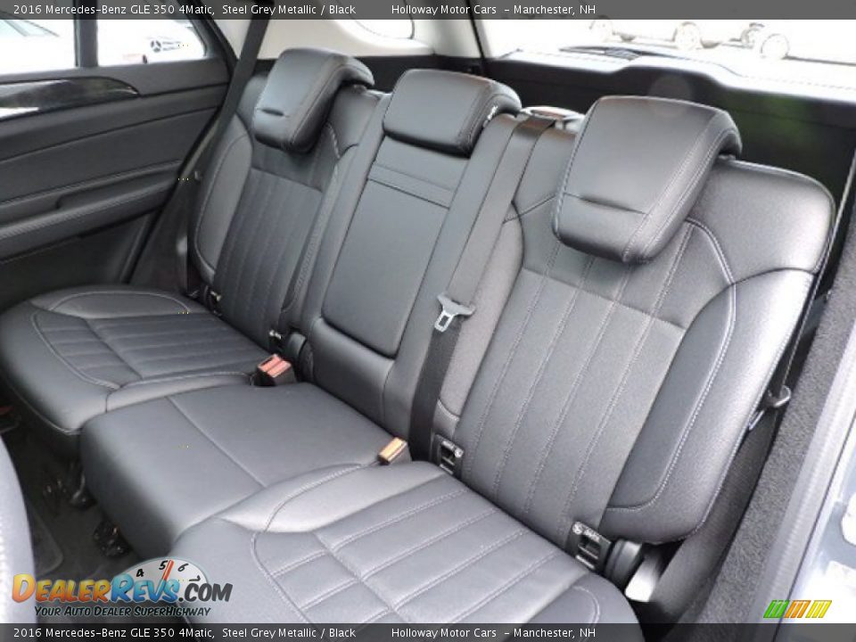 2016 Mercedes-Benz GLE 350 4Matic Steel Grey Metallic / Black Photo #10
