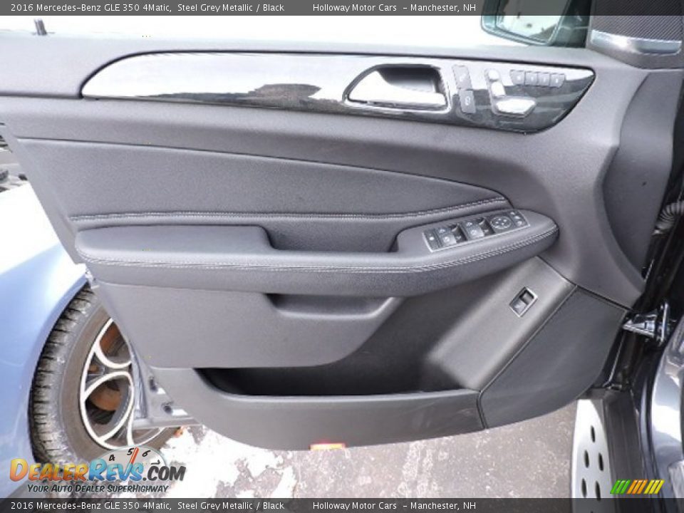 2016 Mercedes-Benz GLE 350 4Matic Steel Grey Metallic / Black Photo #11