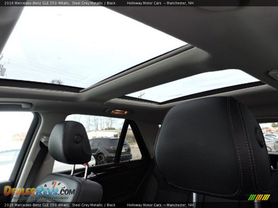2016 Mercedes-Benz GLE 350 4Matic Steel Grey Metallic / Black Photo #12