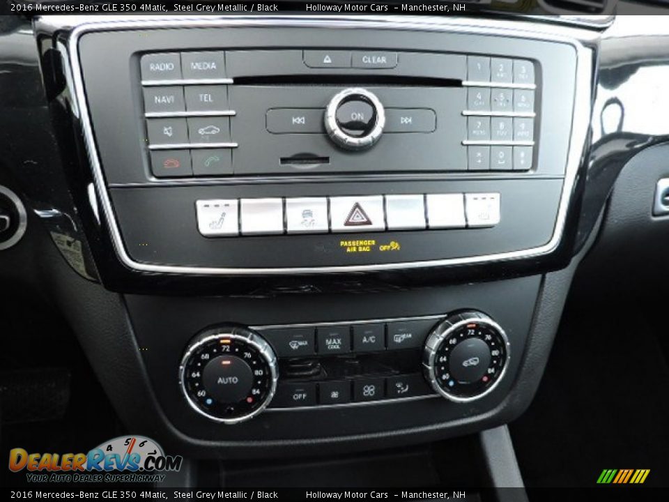 2016 Mercedes-Benz GLE 350 4Matic Steel Grey Metallic / Black Photo #15