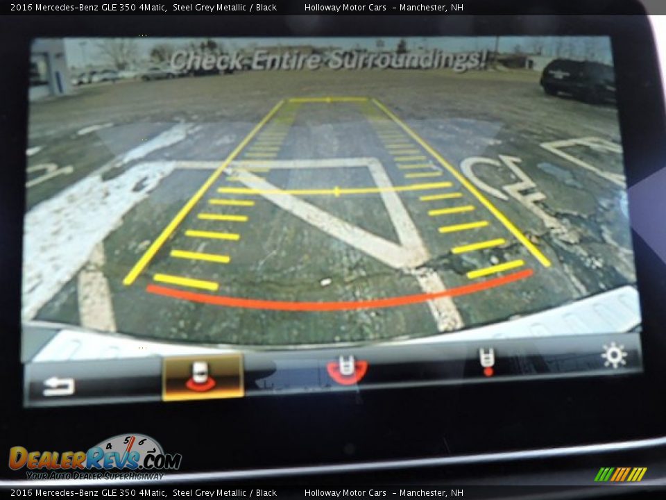 2016 Mercedes-Benz GLE 350 4Matic Steel Grey Metallic / Black Photo #16