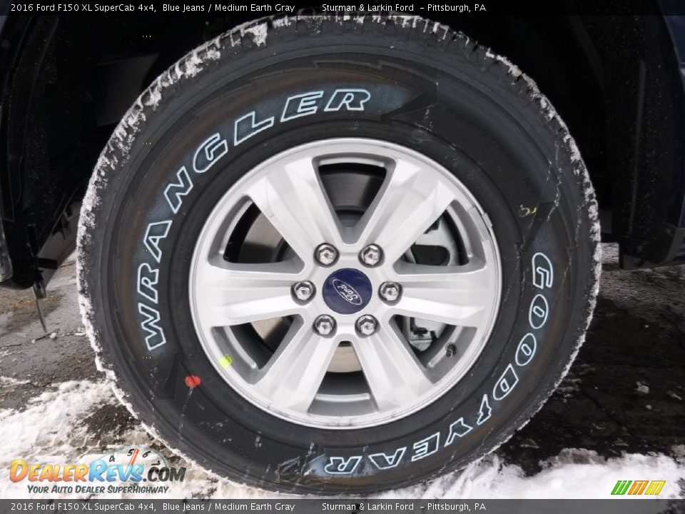 2016 Ford F150 XL SuperCab 4x4 Wheel Photo #5