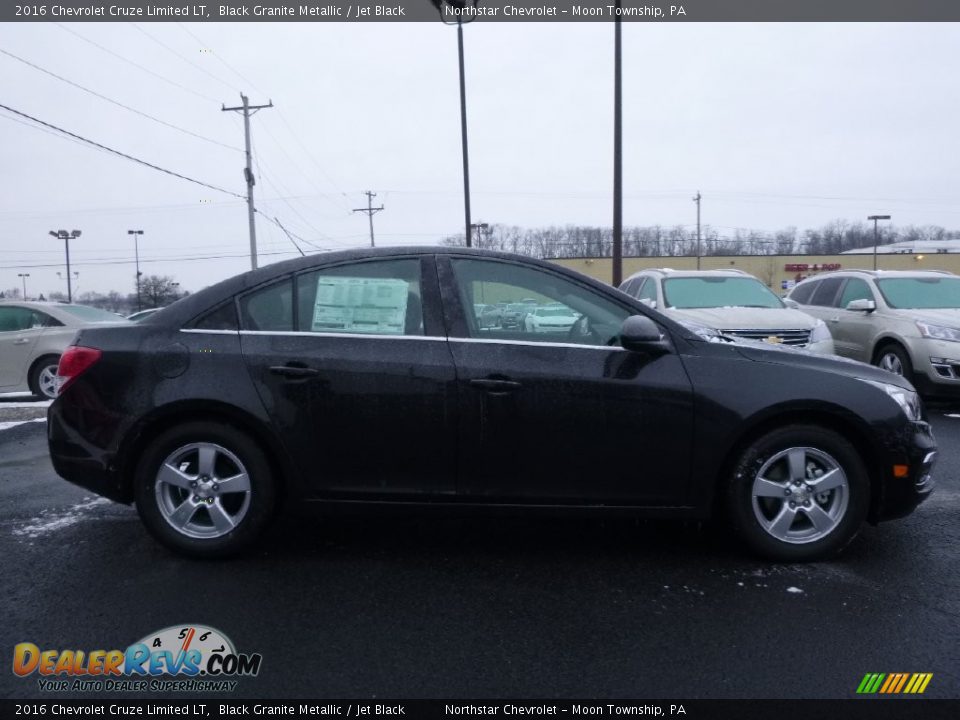 2016 Chevrolet Cruze Limited LT Black Granite Metallic / Jet Black Photo #4