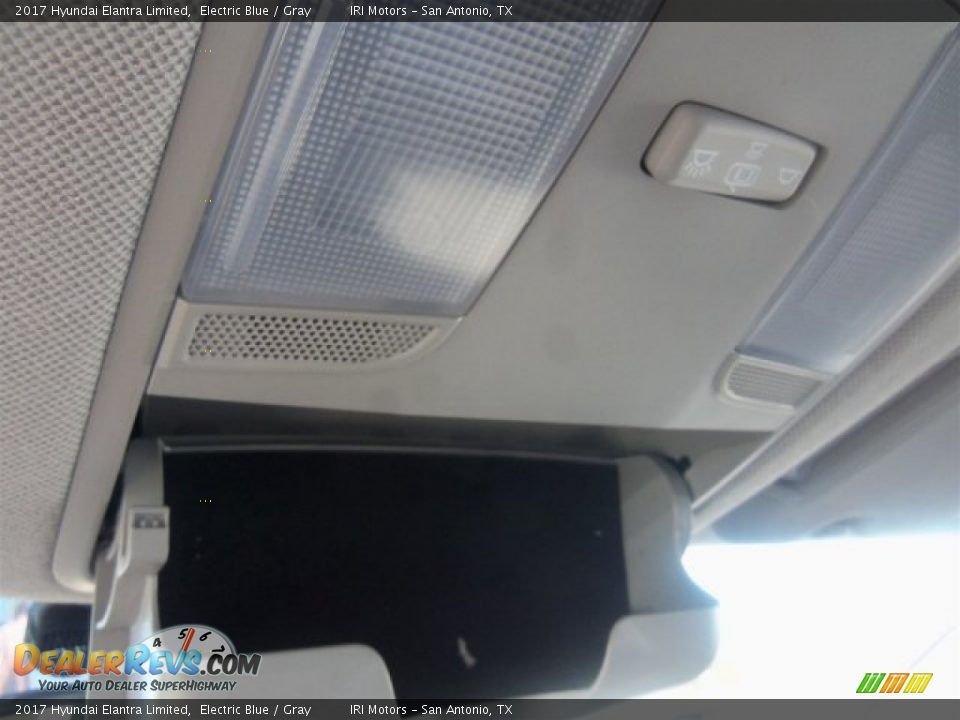 2017 Hyundai Elantra Limited Electric Blue / Gray Photo #2