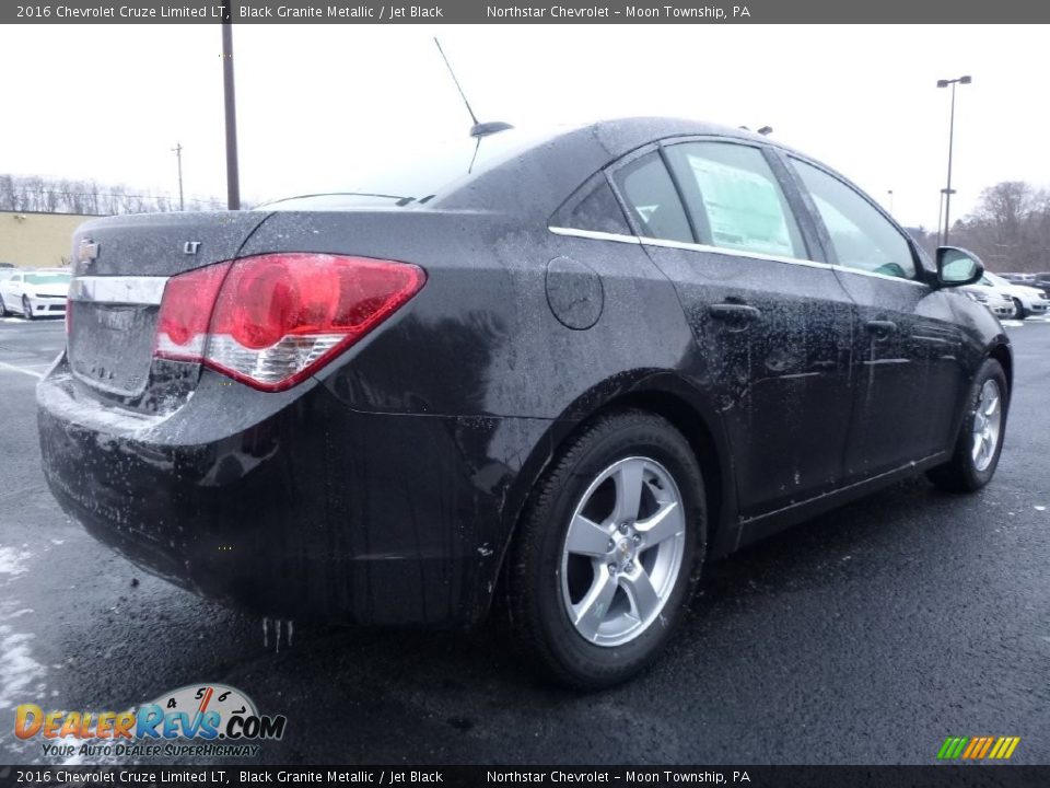 2016 Chevrolet Cruze Limited LT Black Granite Metallic / Jet Black Photo #7