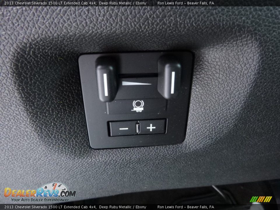2013 Chevrolet Silverado 1500 LT Extended Cab 4x4 Deep Ruby Metallic / Ebony Photo #15