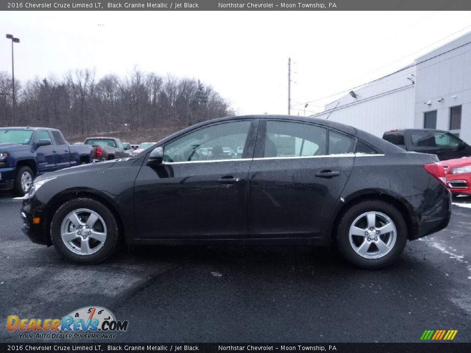 2016 Chevrolet Cruze Limited LT Black Granite Metallic / Jet Black Photo #10