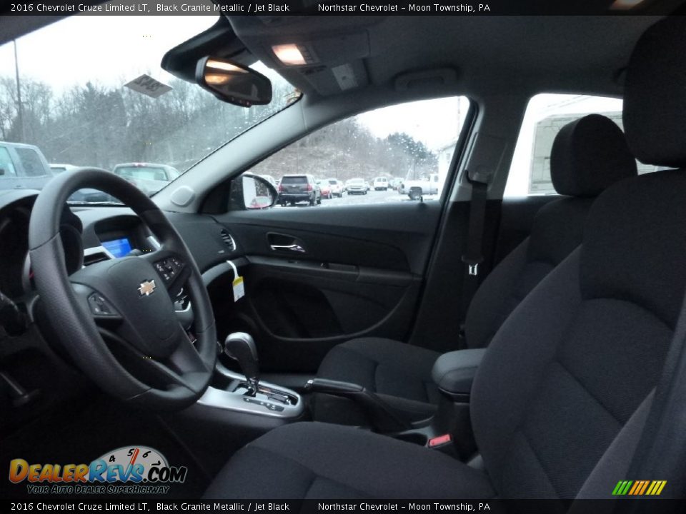 2016 Chevrolet Cruze Limited LT Black Granite Metallic / Jet Black Photo #12
