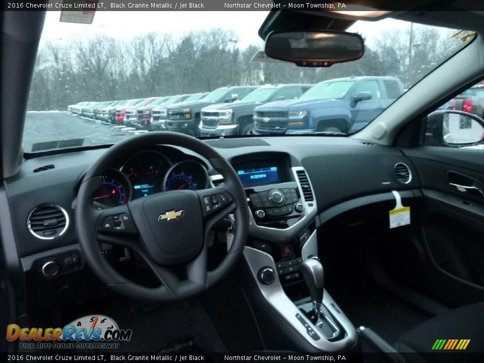 2016 Chevrolet Cruze Limited LT Black Granite Metallic / Jet Black Photo #14