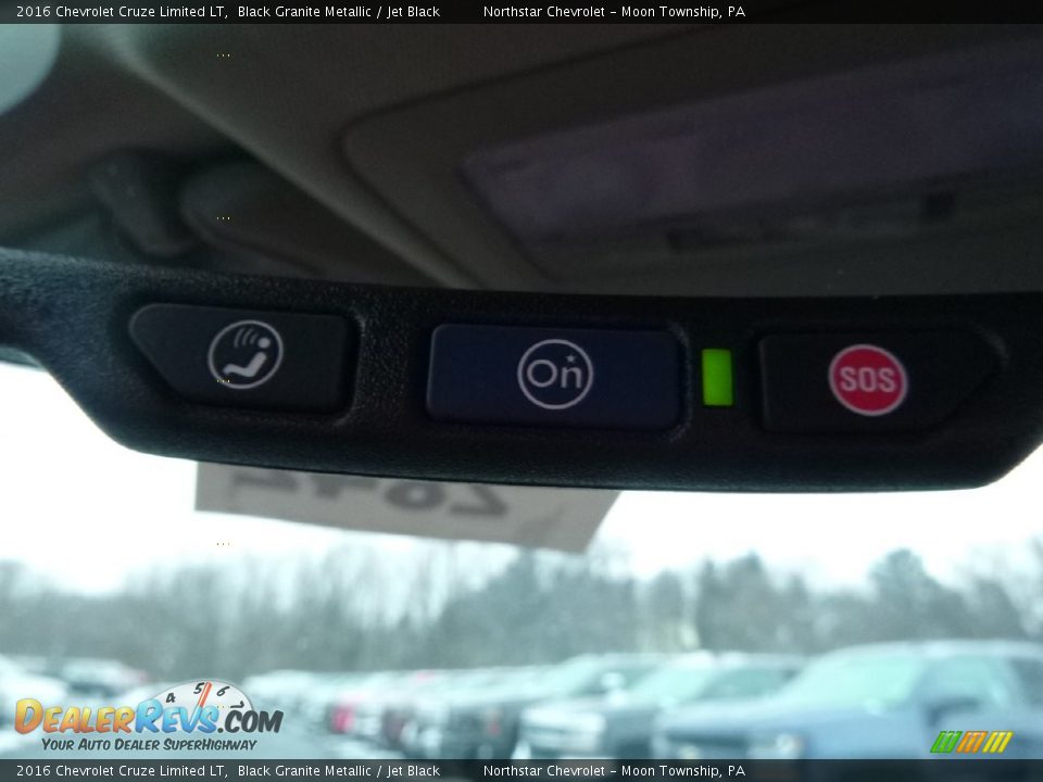 2016 Chevrolet Cruze Limited LT Black Granite Metallic / Jet Black Photo #18