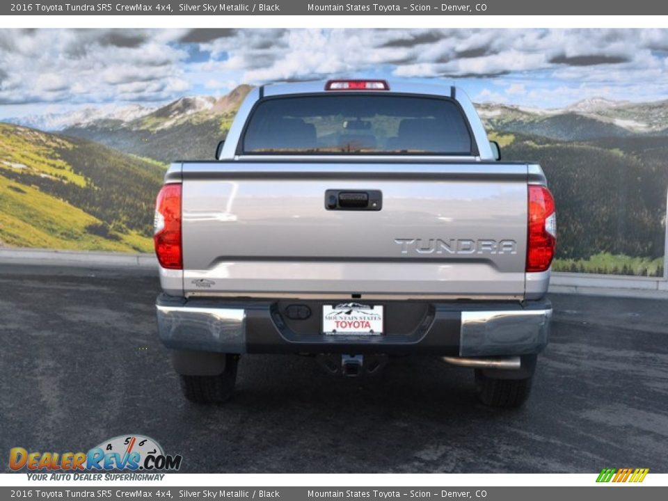 2016 Toyota Tundra SR5 CrewMax 4x4 Silver Sky Metallic / Black Photo #4