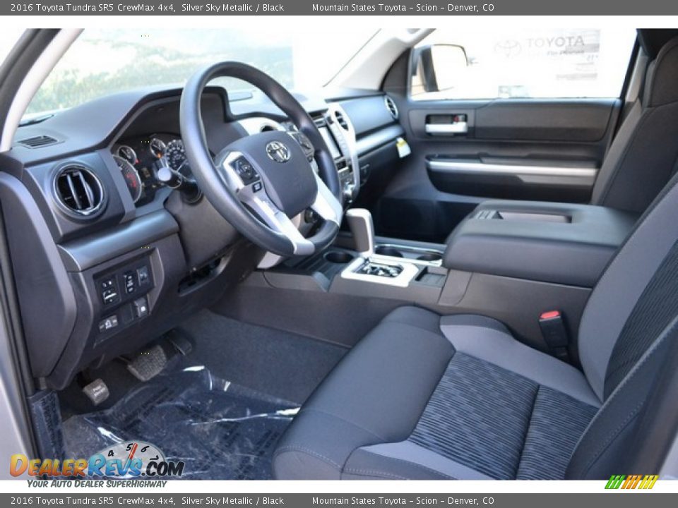 2016 Toyota Tundra SR5 CrewMax 4x4 Silver Sky Metallic / Black Photo #5