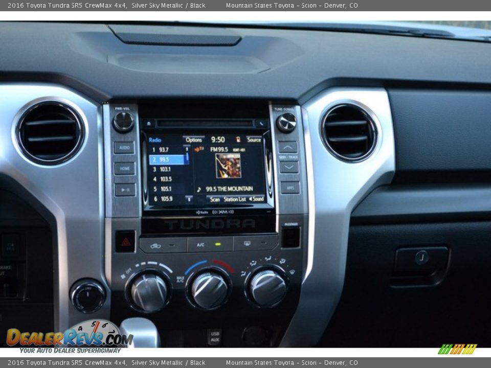2016 Toyota Tundra SR5 CrewMax 4x4 Silver Sky Metallic / Black Photo #6