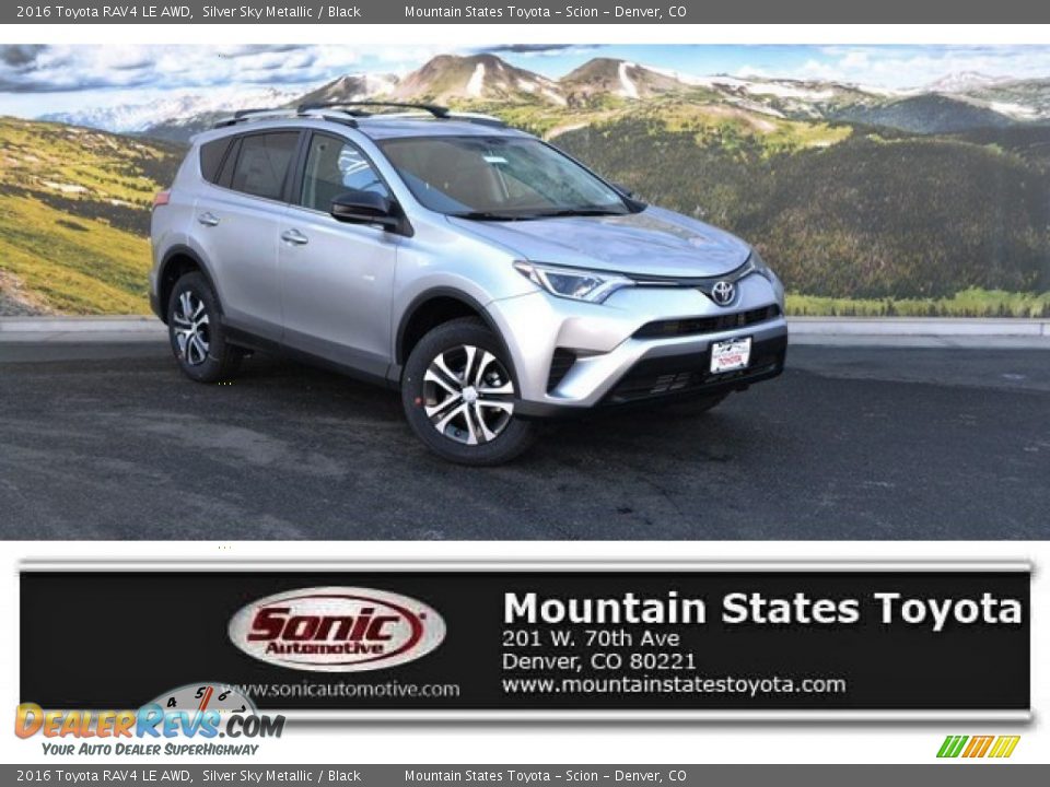 2016 Toyota RAV4 LE AWD Silver Sky Metallic / Black Photo #1