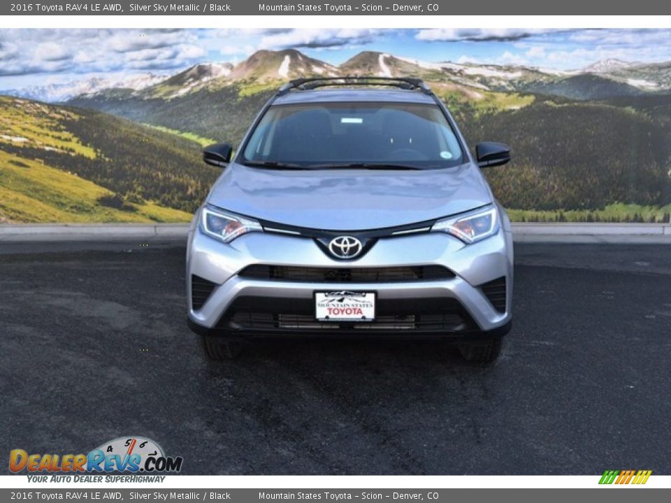 2016 Toyota RAV4 LE AWD Silver Sky Metallic / Black Photo #2