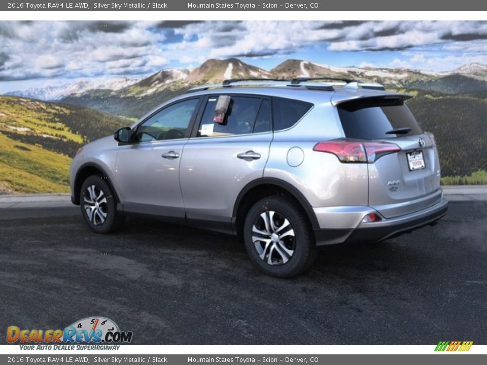 2016 Toyota RAV4 LE AWD Silver Sky Metallic / Black Photo #3
