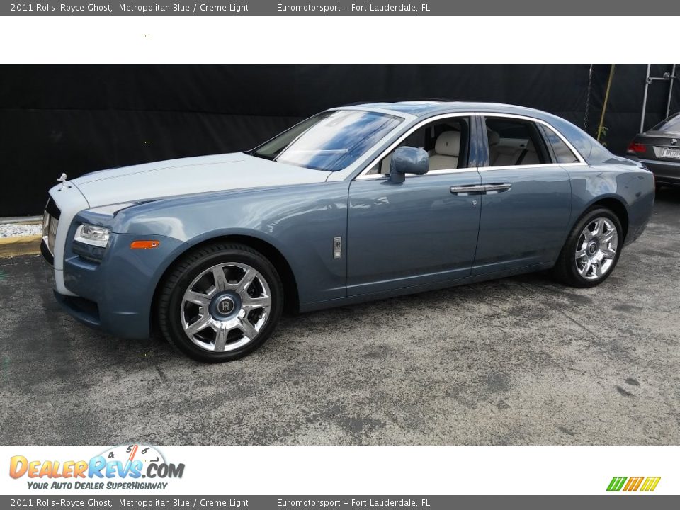 2011 Rolls-Royce Ghost Metropolitan Blue / Creme Light Photo #1