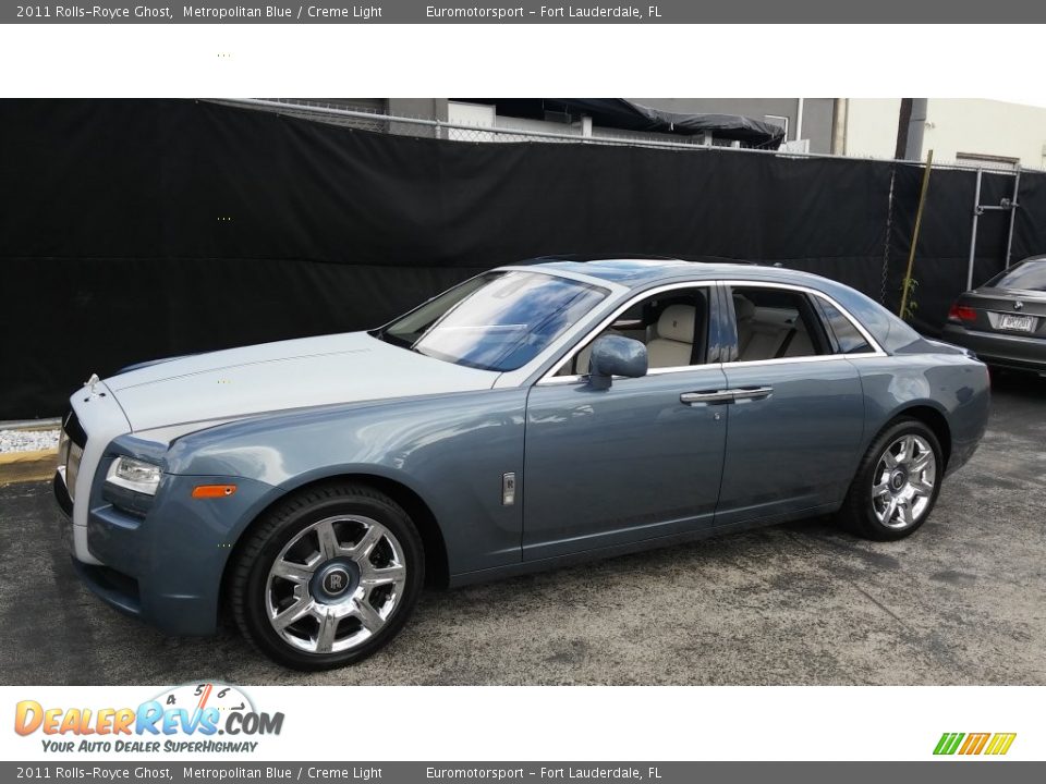 2011 Rolls-Royce Ghost Metropolitan Blue / Creme Light Photo #2