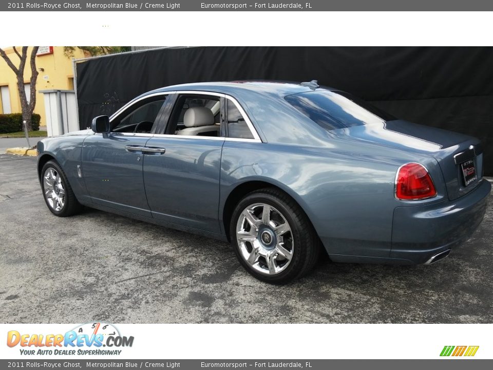 2011 Rolls-Royce Ghost Metropolitan Blue / Creme Light Photo #5