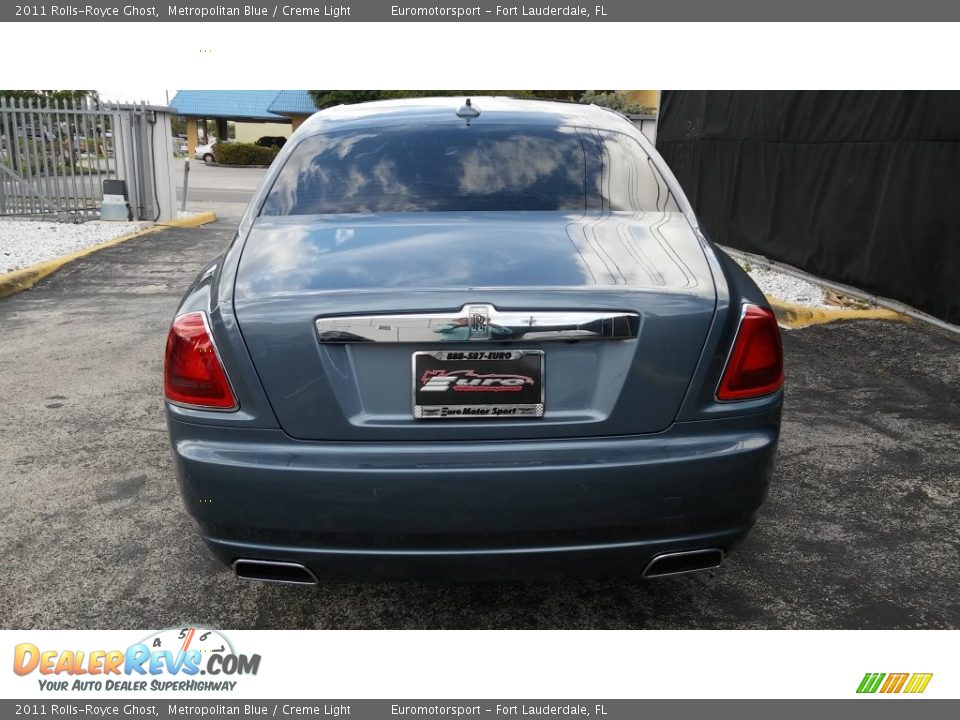 2011 Rolls-Royce Ghost Metropolitan Blue / Creme Light Photo #6
