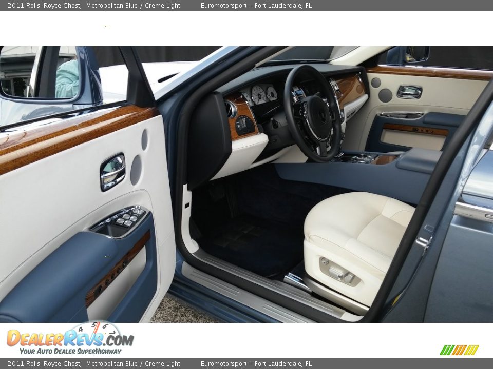 2011 Rolls-Royce Ghost Metropolitan Blue / Creme Light Photo #14