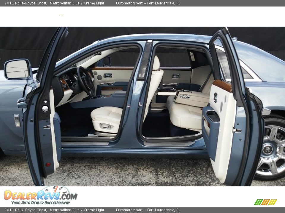 2011 Rolls-Royce Ghost Metropolitan Blue / Creme Light Photo #16