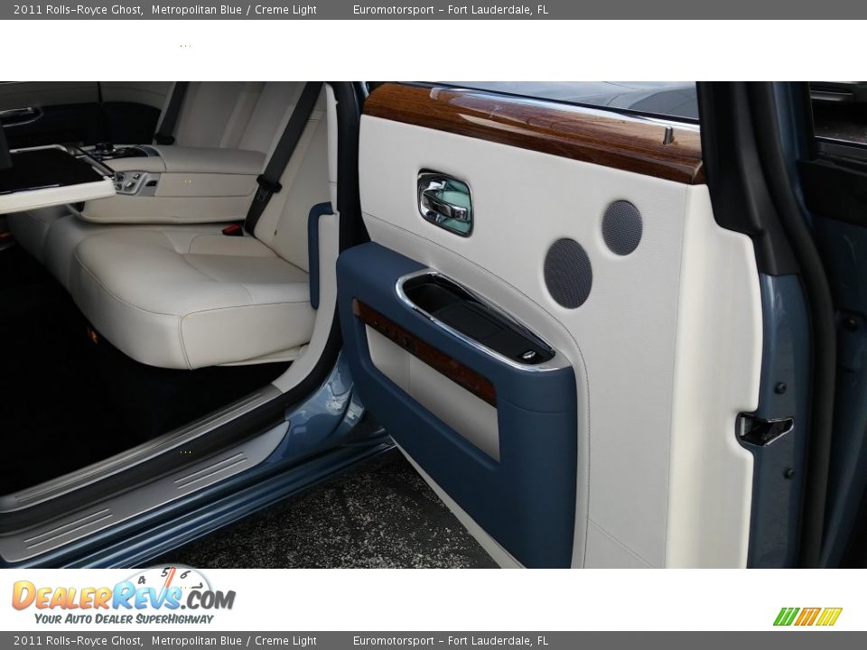 2011 Rolls-Royce Ghost Metropolitan Blue / Creme Light Photo #17